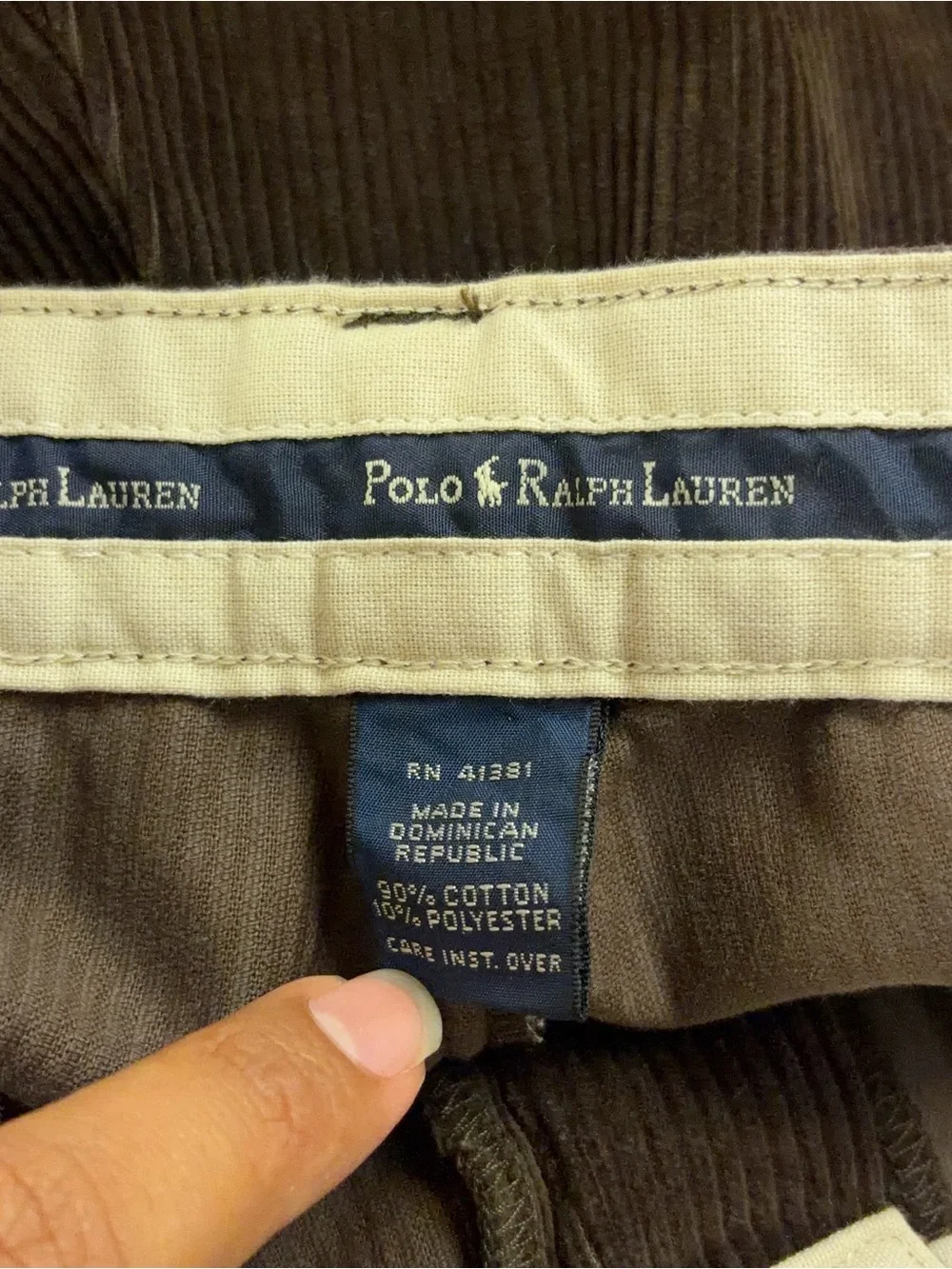 Polo Ralph Lauren please refer